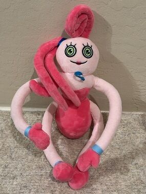Poppy Playtime Mommy Long Legs Plush Pink Stretchy Doll 18”